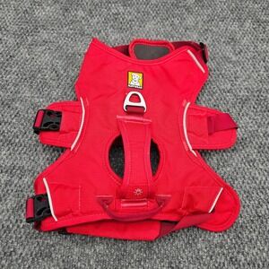 Ruffwear (Size Small) Red Web Master Dog Harness Hiking Reflective Handle Padded